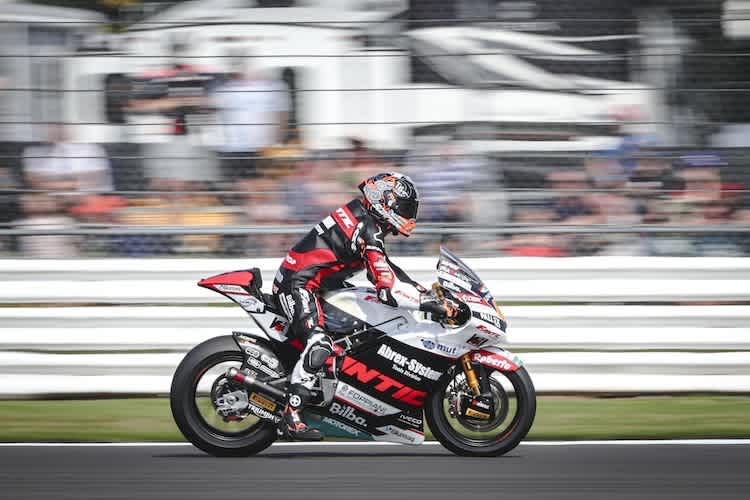 Schnellster am Freitag in England: Aron Canet