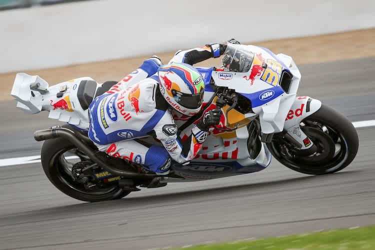 Ungewohnt und schnell. Brad Binder auf der Retro-RC16