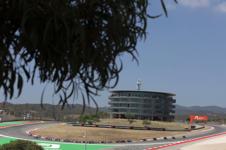 Die Rennstrecke in Portimao ist spektakulär