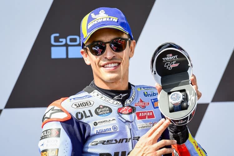 Startplatz 1: Applaus für Marc Márquez