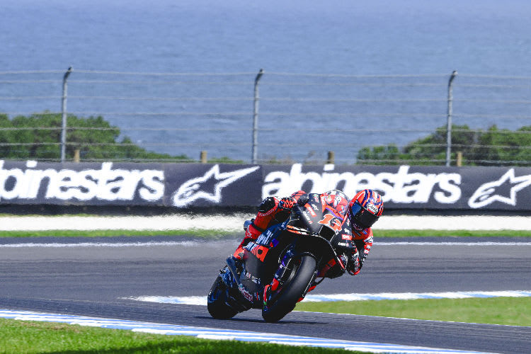 Maverick Viñales fuhr im Australien-GP auf Rang 8