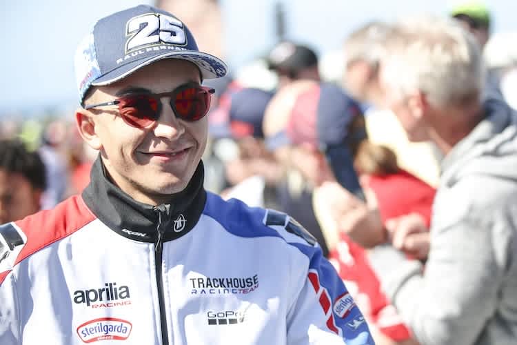 Beflügelt: Aprilia-Youngster Raul Fernandez