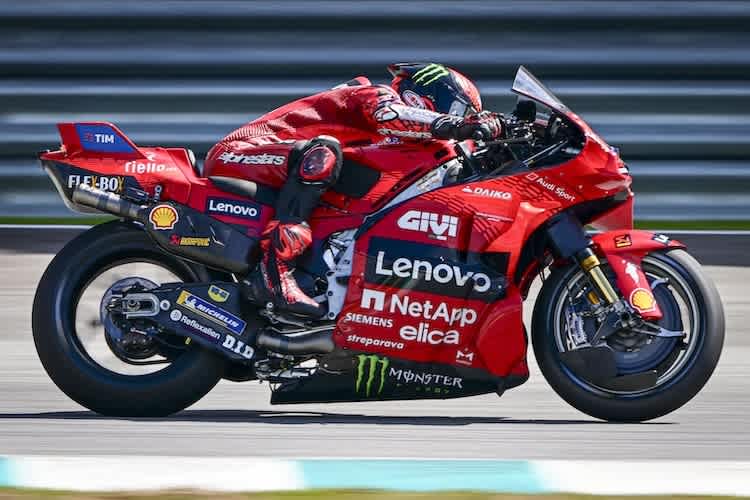 Franceco Bagnaia: Auch im Zeittraining vorne