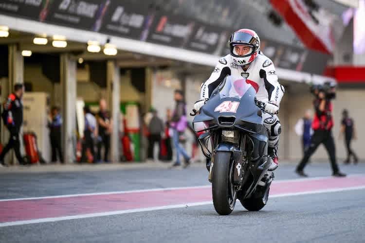 Honda-Testfahrer Aleix Espargaro: Schnellster MotoGP-Pilot am ersten Tag des privaten Barcelona-Tests