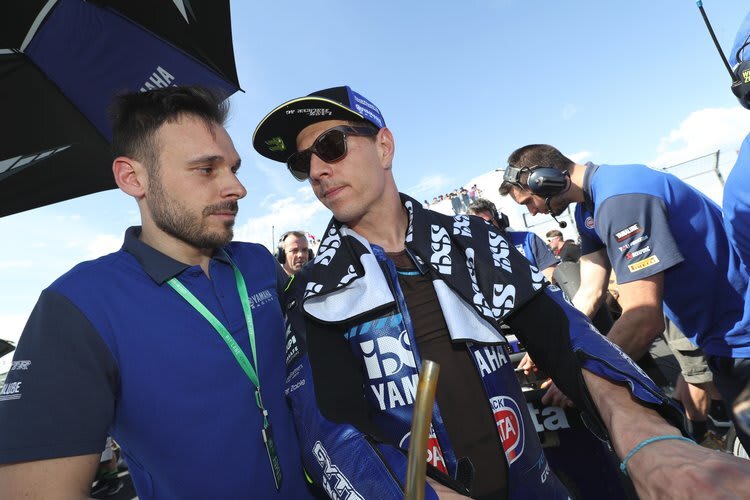 Niccolo Canepa und Dominique Aegerter