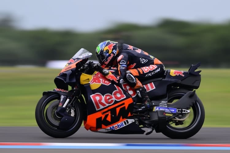 KTM-Pilot Brad Binder: In Sachen Topspeed zuletzt der König der MotoGP