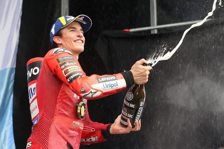 Marc Marquez dominierte auch den Sprint von Las Termas