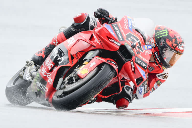 Pecco Bagnaia am Freitag in Austin