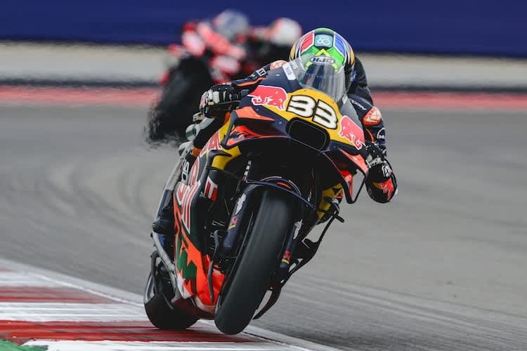 Topspeed-Tier: Brad Binder auf der KTM RC16