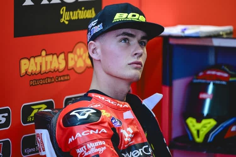 Cormac Buchanan ist neu in der Moto3