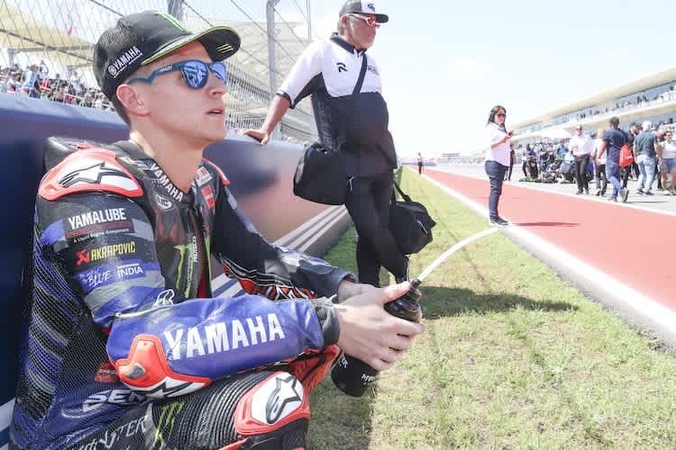 Vielfahrer-Programm vor Augen: Yamaha-Ass Fabio Quartararo