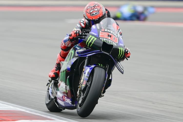 Fabio Quatararo: Nach einem GP voller Probleme auf Platz 10