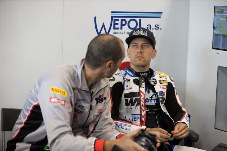 Bei der Supersport-WM in Cremona geht es für Marcel Schrötter um den Feinschliff