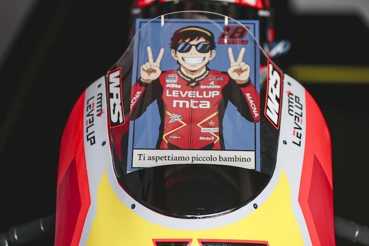 Genesungswünsche für Matteo Bertelle