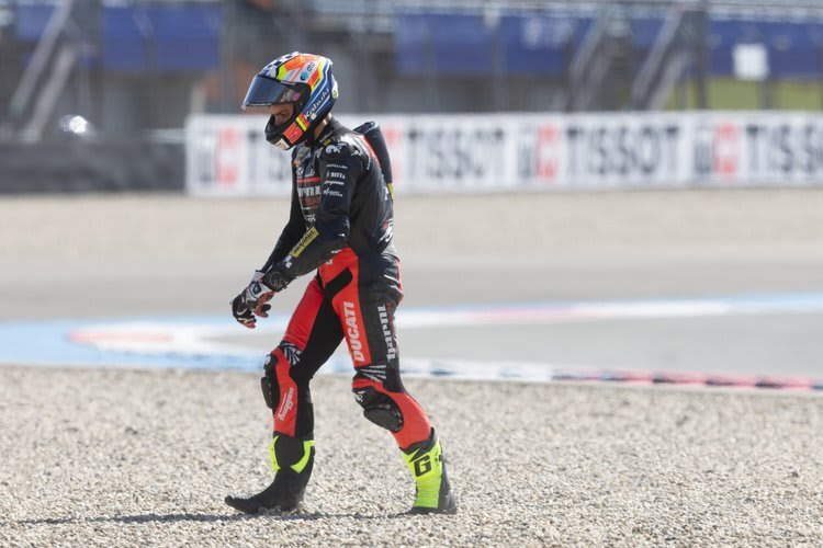 Yari Montella stürzte in beiden Sonntagsrennen