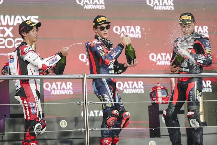 Einmal Spanien, zweimal Japan: Die schnellsten Moto3-Piloten in Katar