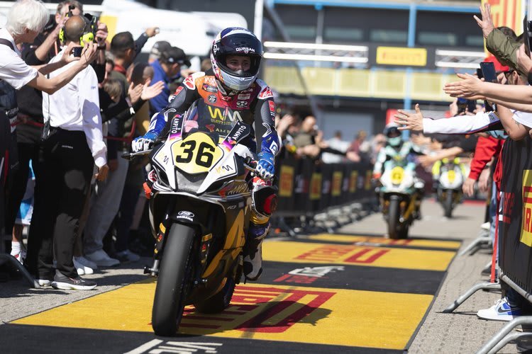 Beatriz Neila hatte in der Superpole ein perfektes Timing