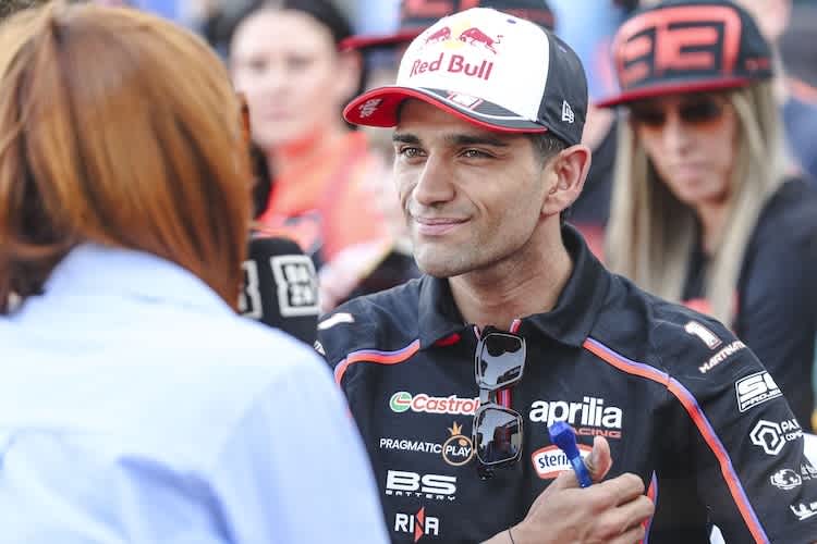 Aprilia-Werksfahrer und MotoGP-Weltmeister Jorge Martin