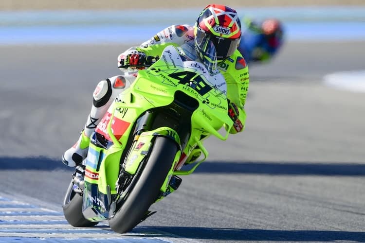Fabio Di Giannantonio wurde im Sprint von Jerez Sechster, sein VR46-Teamkollege Morbidelli sogar Vierter