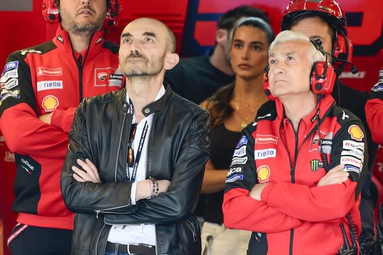 Ducati-CEO Claudio Domenicali besucht die MotoGP regelmäßig