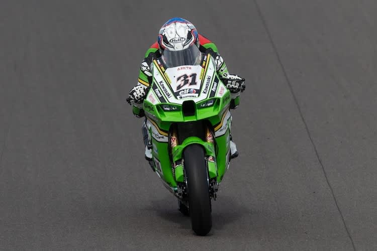 Garrett Gerloff ist der einzige Kawasaki-Pilot im Feld
