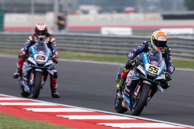 Yamaha verwendet ein modifiziertes Chassis