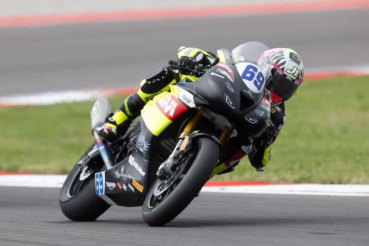 Triumph feierte bei der Supersport-WM in Cremona zwei Podestplätze