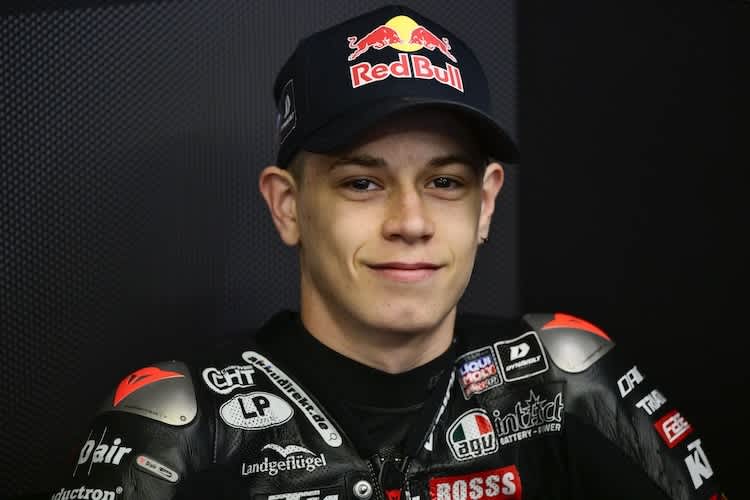 Guido Pini fährt seine erste Moto3-Saison
