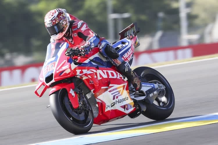 Takaaki Nakagami war bereits in Le Mans im Einsatz, ersetzt in Mugello Luca Marini