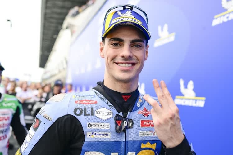 Zweimal Dritter in Le Mans: Gresini-Rookie Fermin Aldeguer