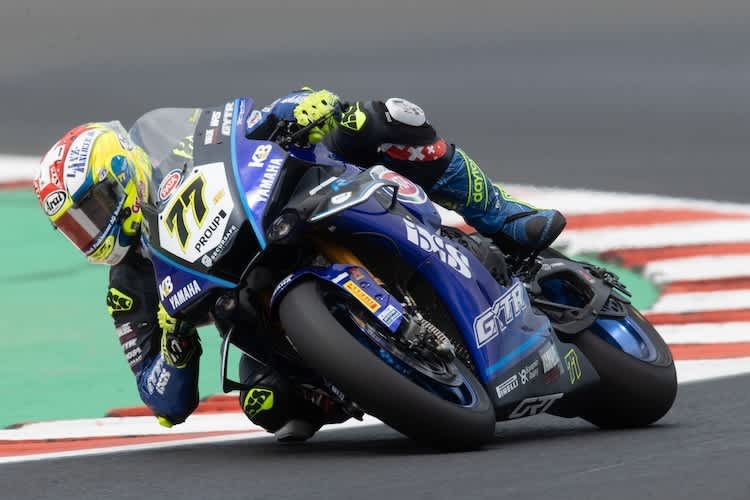 Dominique Aegerter kam mit 31 Sekunden Rückstand ins Ziel