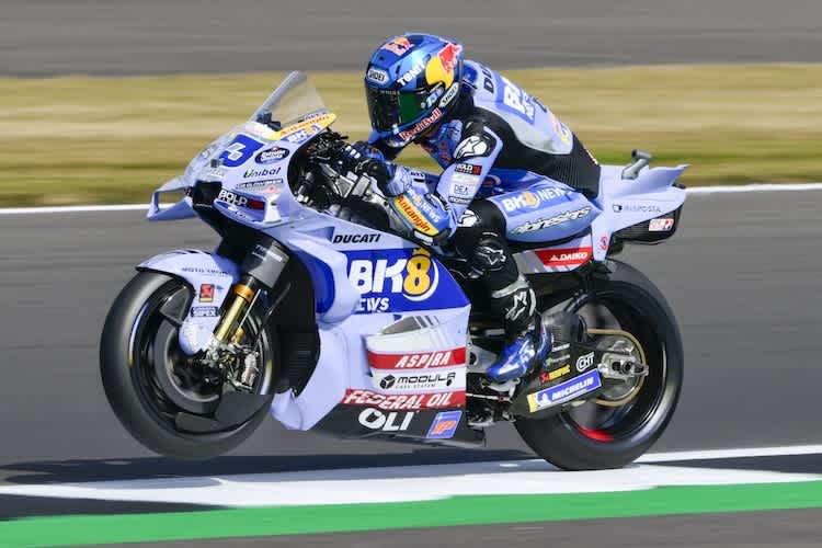 Schnellster am Freitag in England: Alex Marquez für Gresini Racing