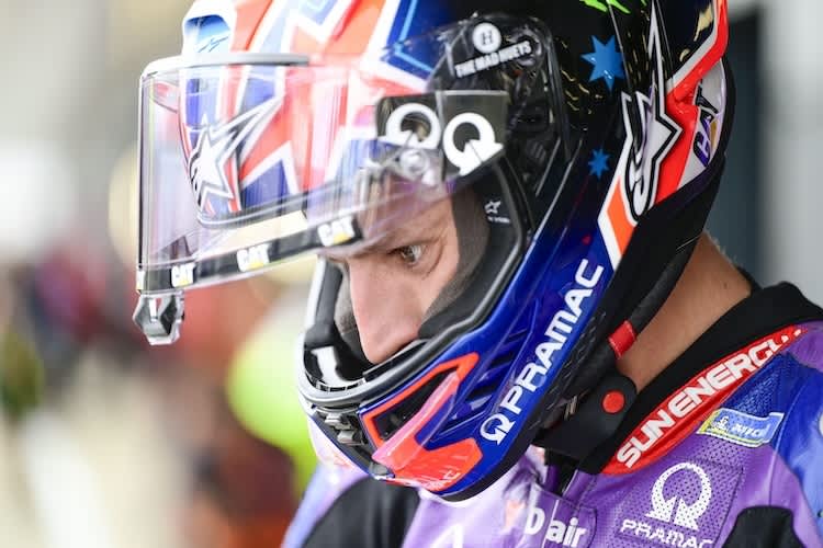 Jack Miller wünscht sich Einschränkungen bei der Verwendung von Abreißvisieren