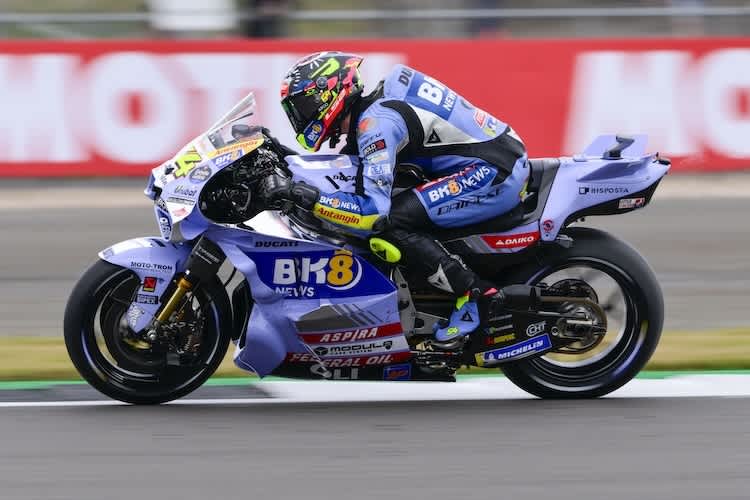 Fermin Aldeguer im Sprint von Silverstone