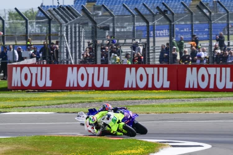 Franco Morbidelli im Duell mit Jack Miller