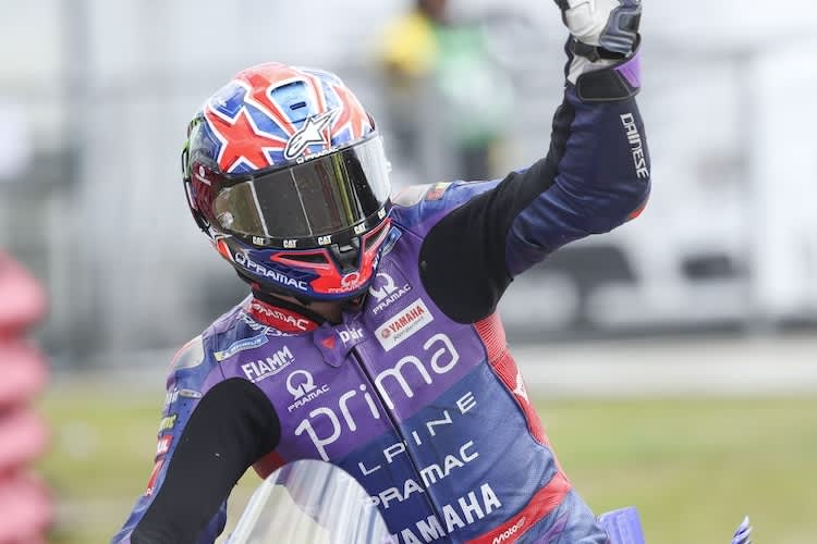 Jack Miller brachte die Pramac-Yamaha auf Platz 7 ins Ziel