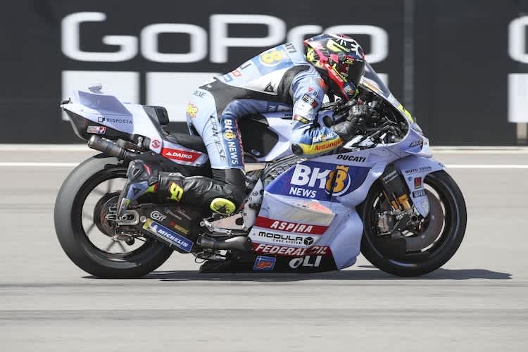 Und wieder direkt ins Q2: Gresini-Pilot Aldeguer