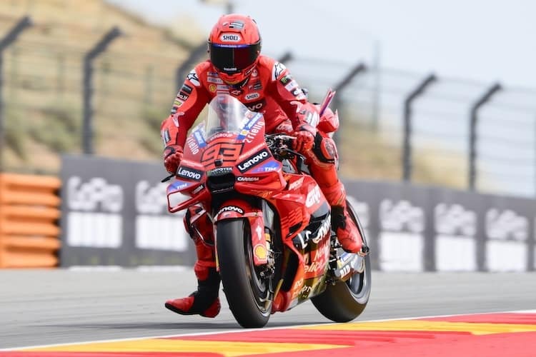 Platz 1 im FP2: Ducati-Ass Marc Marquez