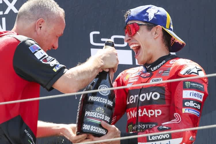 Marc Marquez gewann den Aragon-GP
