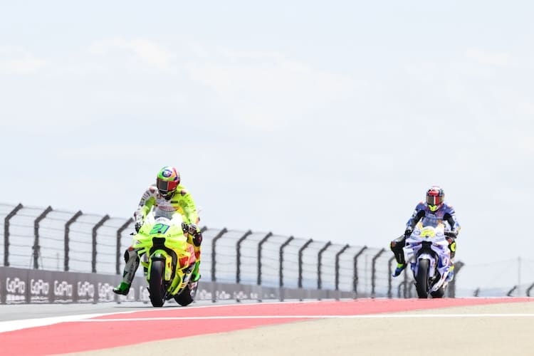 Franco Morbidelli in Aragon: Mehrmals war es ganz knapp