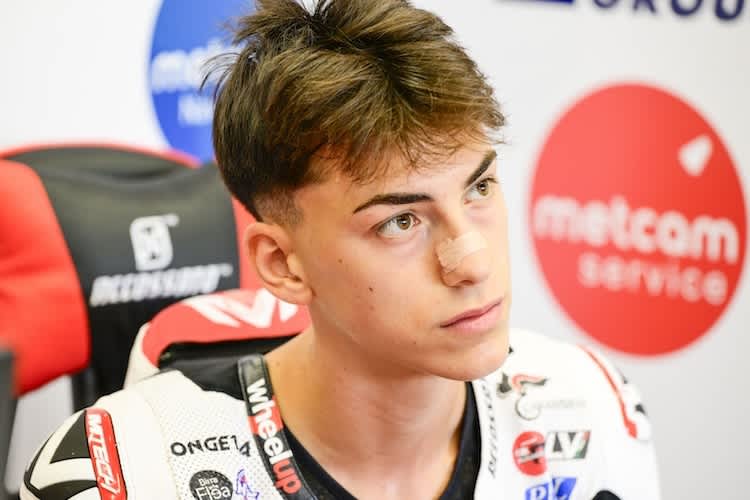 Bestzeit für Honda-Youngster Luca Lunetta