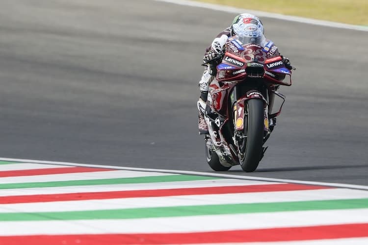 Auch die schöne Lackierung half nicht: Platz 4 für Pecco Bagnaia