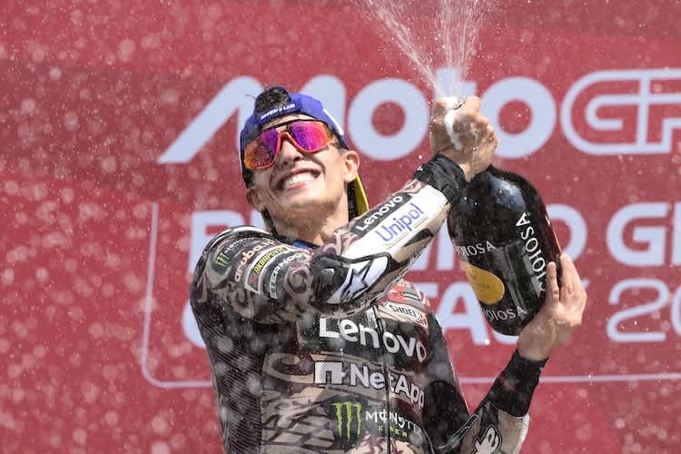 Marc Marquez feierte vor den Tifosi seinen 93. WM-Sieg