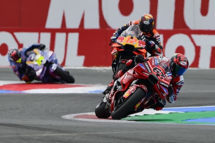 Ducati-Werksfahrer Pecco Bagnaia: Von Platz 2 zurück auf 5