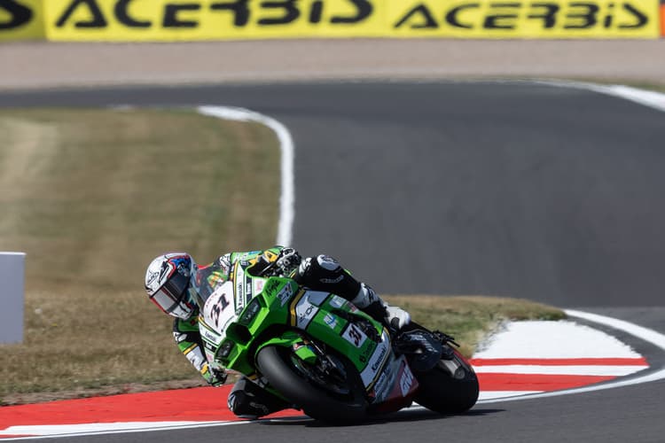 Garett Gerloff auf der Werks-Kawasaki