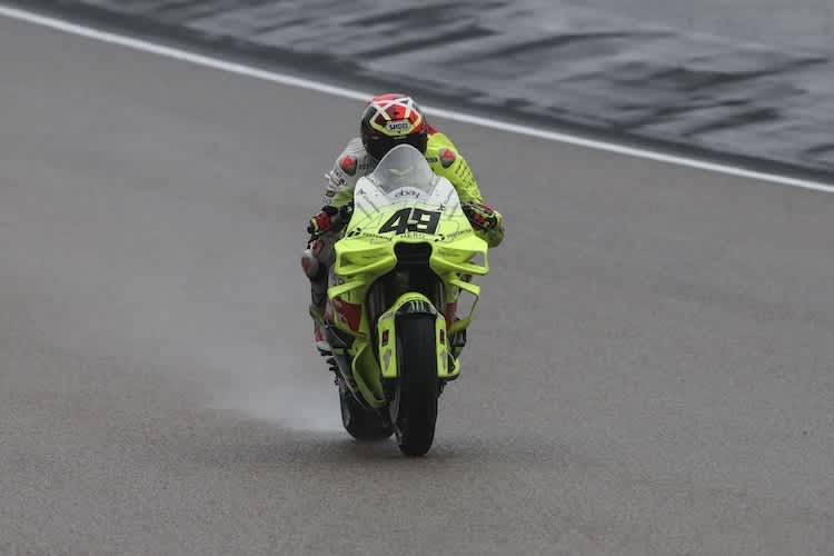 Fabio Di Giannantonio fuhr im Sprint am Sachsenring von Startplatz 8 auf Rang 4