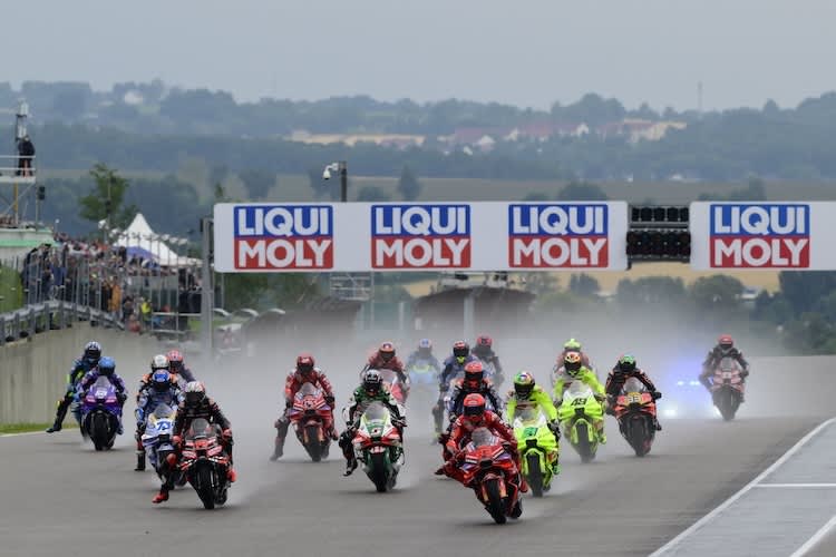 Start in den elften MotoGP-Sprint 2025: Marc Marquez in Führung