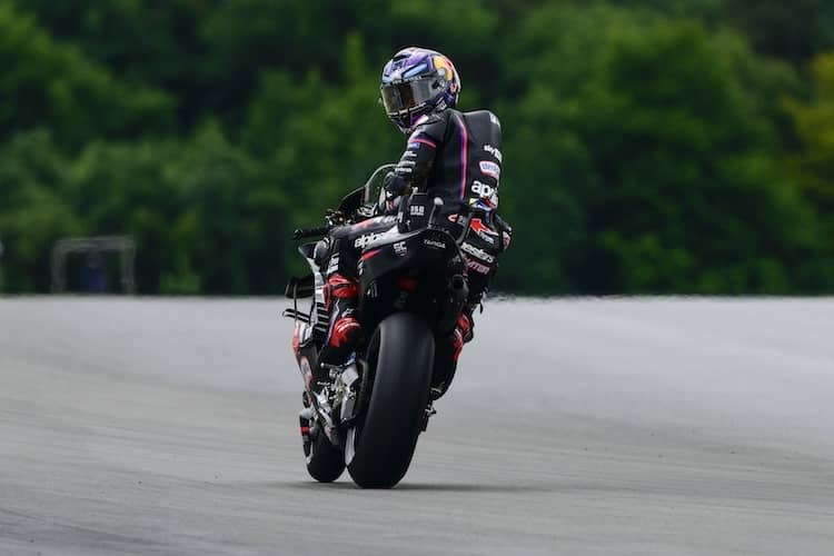 Jorge Martin meldete sich in Brünn in der MotoGP zurück