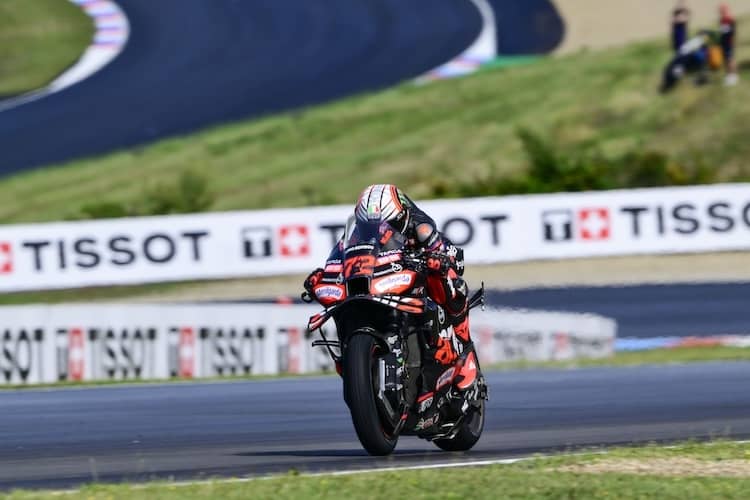 Marco Bezzecchi unterwegs in Brünn