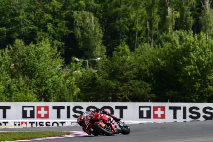 Überzeugend ins Q2: Francesco Bagnaia auf der Werks-Ducati